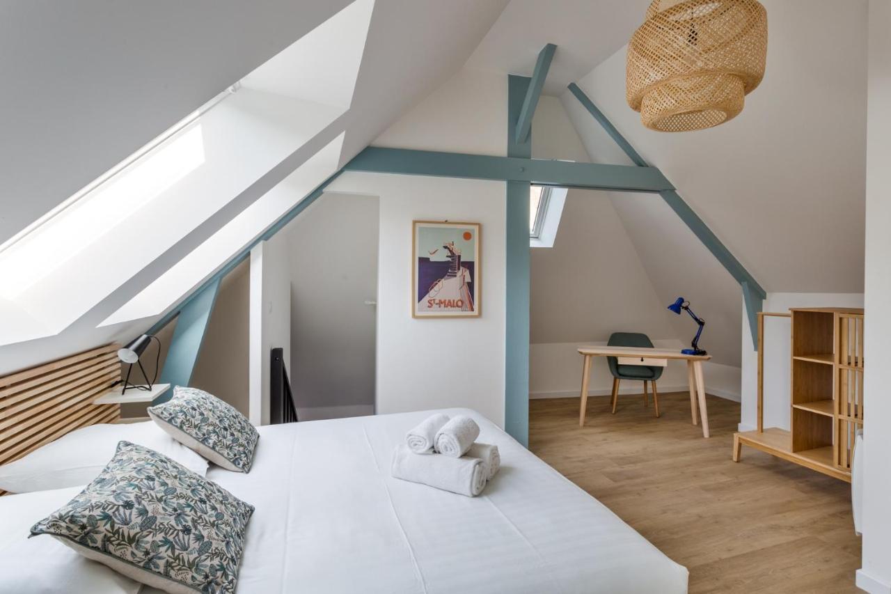 Residence Hostin'Malo - Au Coeur De Saint Malo Стая снимка