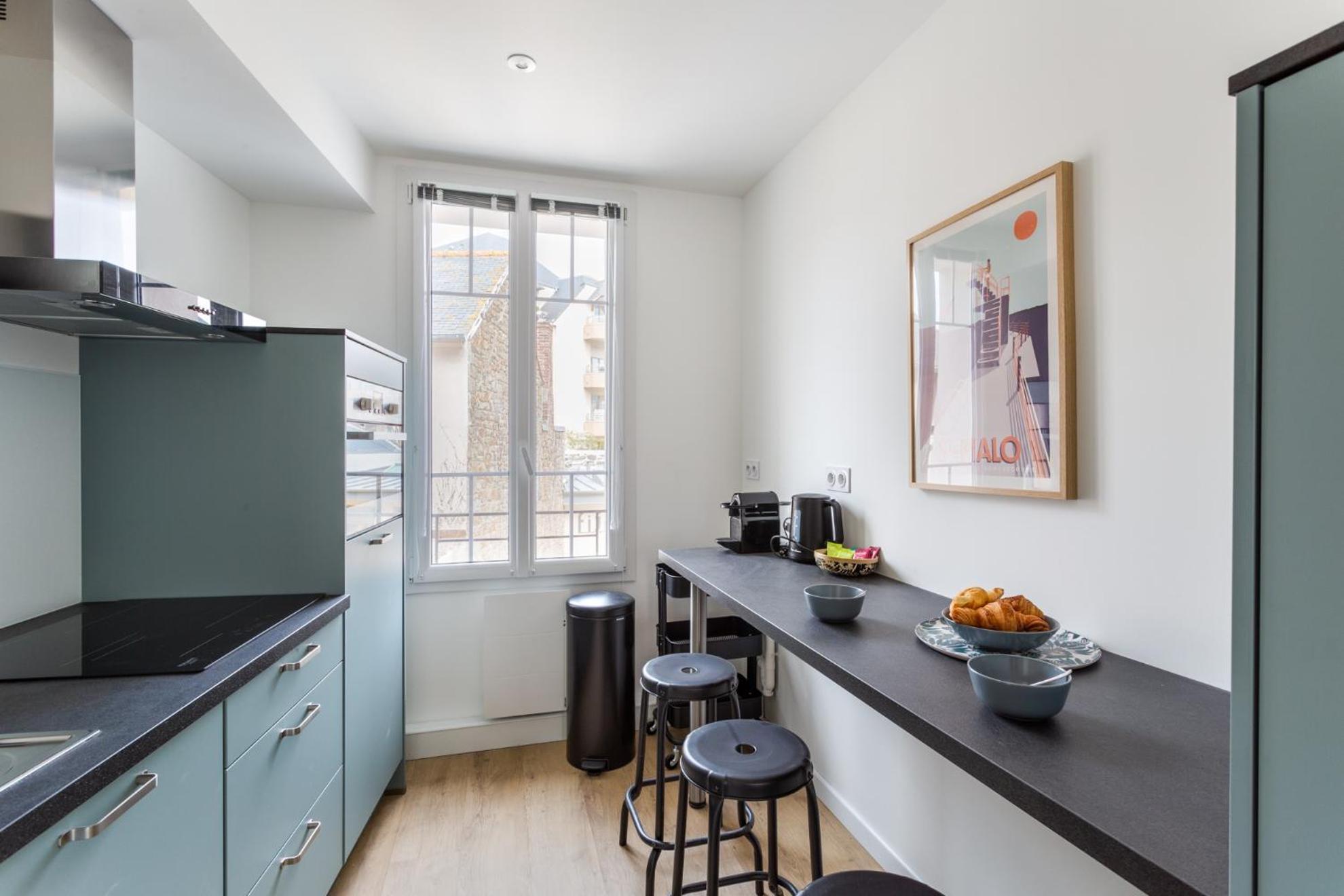 Residence Hostin'Malo - Au Coeur De Saint Malo Стая снимка